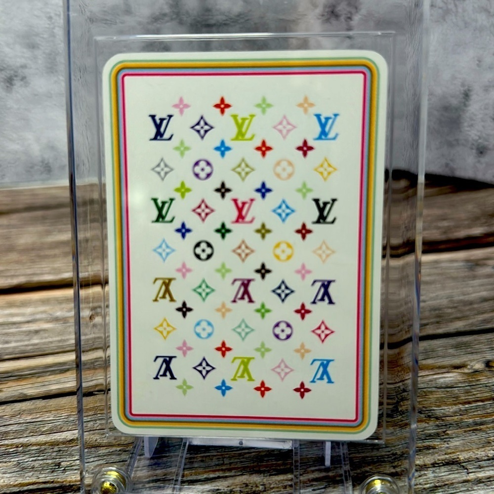 Louis Vuitton x Takashi Murakami S/S 2003 Playing Card Black Joker Ltd ETD​​​ - Picture 4 of 5
